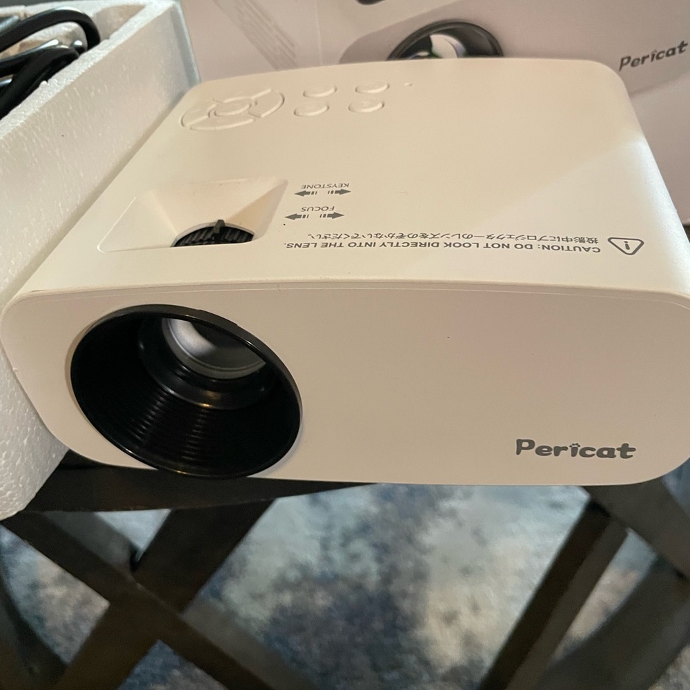 White Video Projector - Picture 2 of 2